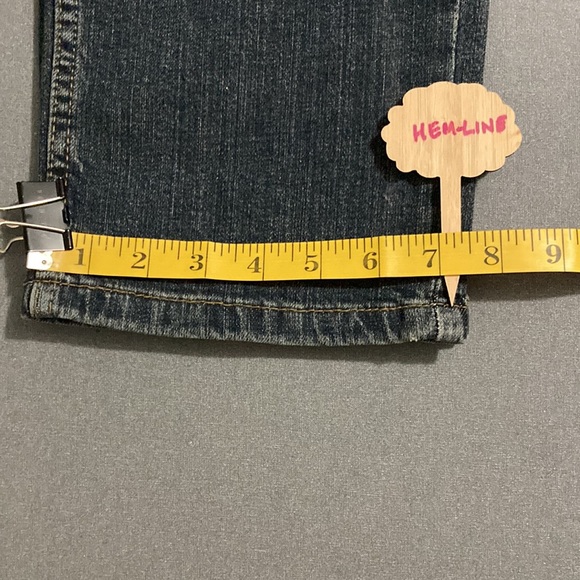 Denizen Levi’s 218 straight from knee to ankle blue jeans 30x30 flex fabric - Picture 8 of 9